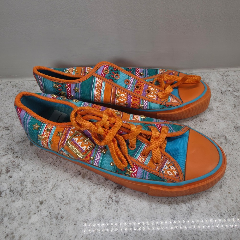 Lot of 8 Vintage Canvas Sneakers Liz Claiborne Bare Traps 8.5 9 Retro 90s - Picture 6 of 16